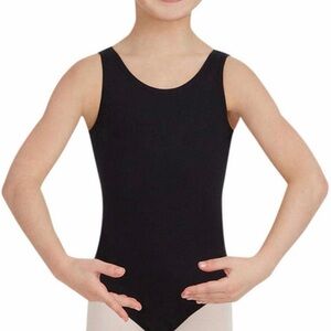Capezio Black Kids Dance Leotard